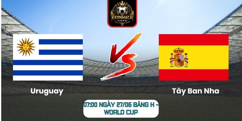 Uruguay vs Tây Ban Nha